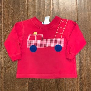 Funtasia Too Appliqué Shirt Fire Truck price firm